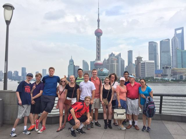 Team RKRS exploring Shanghai, China